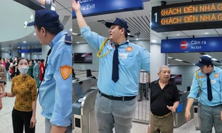 Dễ thương như "Baymax của Metro": Anh nhân viên cao gần 2 mét, nội tâm Gen Z