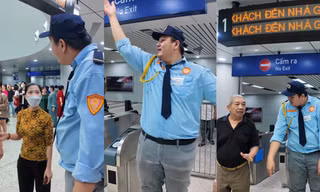 Dễ thương như "Baymax của Metro": Anh nhân viên cao gần 2 mét, nội tâm Gen Z