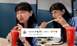 Hải Tú lộ diện sau 6 tháng "ở ẩn", netizen "soi" điểm giống Sơn Tùng M-TP