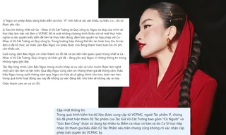 Lâm Bảo Ngọc 2 lần xin lỗi Vũ Cát Tường nhưng vẫn bị netizen tố không thành thật