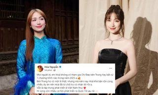 Hòa Minzy xác nhận không tham gia "Chị Đẹp" bản Trung và Em Xinh "Say Hi"