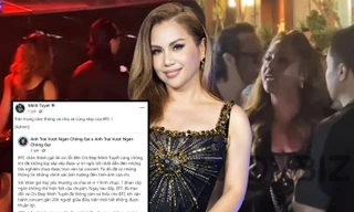 "Chị Đẹp" Minh Tuyết và ê-kíp phản hồi về đoạn clip bỏ về tại concert Chông Gai