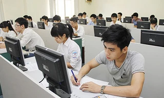 Thí sinh dự thi đánh giá năng lực vào ĐH QGHN