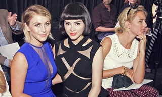 Lý Nhã Kỳ ngồi cùng dàn sao Hollywood trên ghế VIP