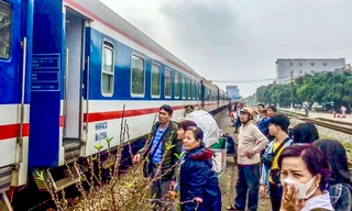 Tăng cường 20 đoàn tàu dịp cao điểm Tết Nguyên đán