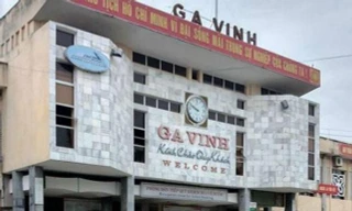 Đường sắt tạm dừng đón khách từ ga Vinh đi do địa phương đang giãn các xã hội để phòng dịch COVID-19. Ảnh minh hoạ.