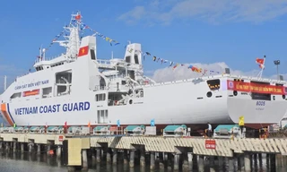 Tàu Cảnh sát biển 8005 có tầm hoạt động khoảng 5000 hải lý.