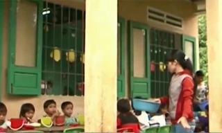 Bữa cơm 1.000 đồng cho các bé mẫu giáo