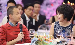 MC Lại Bắc Hải Đăng (trái).