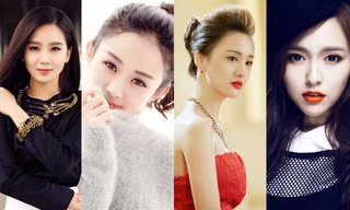 4 tiểu hoa đán mới của Trung Quốc: Lưu Thi Thi, Triệu Lệ Dĩnh, Trịnh Sảng và Đường Yên.