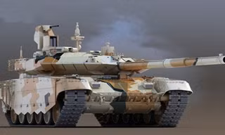 Sức mạnh khủng khiếp của siêu xe tăng T- 90MS Nga