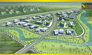 Phối cảnh tổng thể dự án.