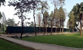 Công viên Thống Nhất có diện tích rộng hơn 40ha.