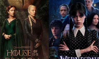 "Wednesday" và "House of the Dragon” bám đuổi nhau trong cuộc bình chọn Series hay nhất