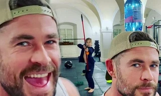 "Thần sấm" Chris Hemsworth huấn luyện con trai cưng trở thành "Hawkeye" đời thực
