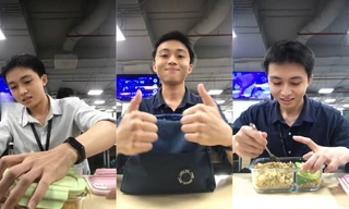 Cậu bạn 2K1 "lan tỏa năng lượng" mang cơm trưa đi làm khiến netizen mê đắm