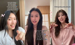 Trend "See You Later, Alligator": Doãn Hải My, Chang Mie quá đỗi ngọt ngào