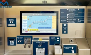 TP.HCM: Công tác thử nghiệm máy bán vé tại các nhà ga tuyến Metro số 1 đã hoàn tất