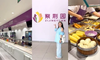 Theo chân diễn viên Thiên Tú khám phá căng-tin trường Đại học top 1 Trung Quốc