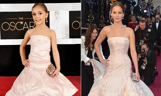 Bản sao nhí của các minh tinh trên thảm đỏ Oscar