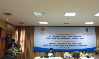 Việt Nam sắp trình báo cáo kiểm điểm nhân quyền