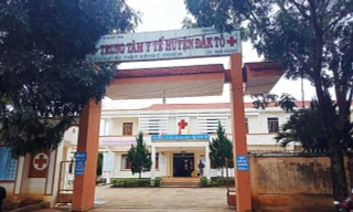  Trung tâm Y tế huyện Đăk Tô nơi xảy ra vụ việc 