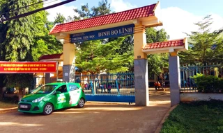 Trường Tiểu học Đinh Bộ Lĩnh nơi cô Hoa Anh được điều về dạy