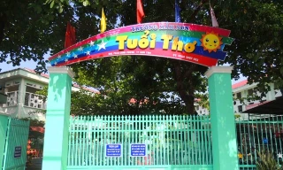 Trường Mầm non Tuổi thơ nơi xảy ra sự việc