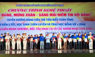 Tỉnh đoàn Kon Tum tuyên dương khen thưởng 90 đảng viên trẻ