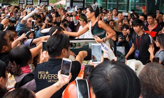 H'Hen Niê trong sự chào đón nồng nhiệt tại quê nhà-Ảnh PC Việt