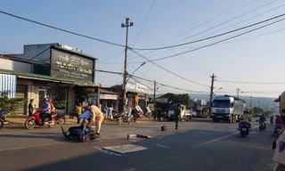 Hiện trường vụ tai nạn