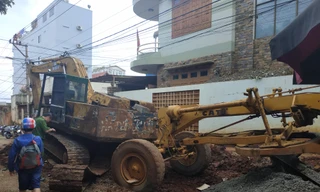 Hiện trường vụ tai nạn