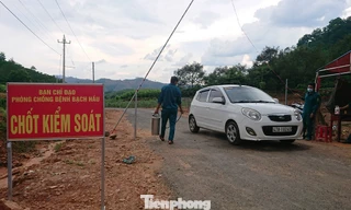 Chốt kiểm soát bạch hầu ở xã Quảng Hòa, huyện Đắk G'long (Đắk Nông)