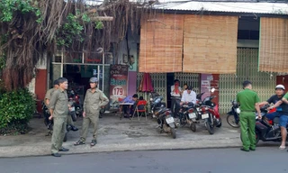 Hiện trường vụ án mạng