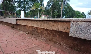Nhiều hạng mục trong công viên đã hư hỏng