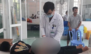 K được cấp cứu ở bệnh viện