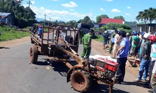 Hiện trường vụ tai nạn giao thông