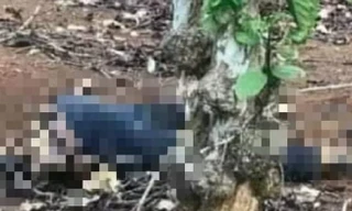 HIện trường phát hiện thi thể người đàn ông