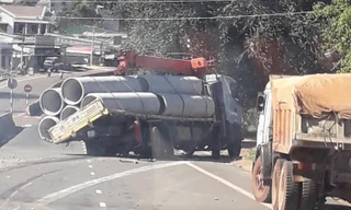 Hiện trường vụ tai nạn giao thông