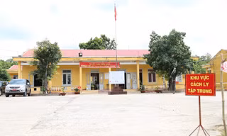 Khu cách ly tập trung tại doanh trại Quân đội ở Đắk Lắk