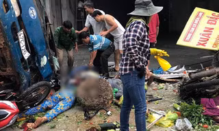 Hiện trường vụ tai nạn