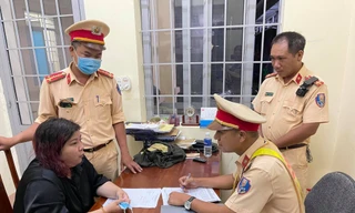 CSGT làm việc với Phương