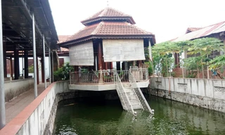 Một góc "biệt phủ" ông Trần Ngọc Quang