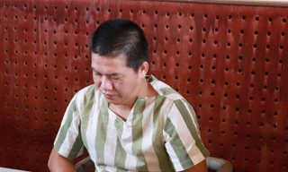 Bị can Cường tại cơ quan điều tra