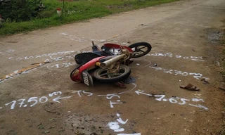 Hiện trường vụ tai nạn