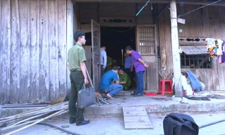 Cơ quan chức năng khám nghiệm hiện trường