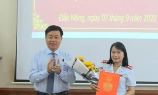 UBND tỉnh Đắk Nông trao quyết định bổ nhiệm Chánh thanh tra tỉnh 