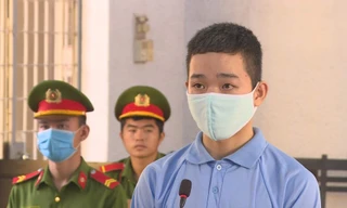 Bị cáo Hải tại phiên tòa sơ thẩm