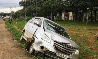 Thời điểm chiếc xe ô tô gây tai nạn chết người do trung tá Hoàng Anh Tuấn điều khiển