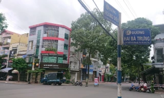 Đường Hoàng Diệu TP Buôn Ma Thuột đã bị phong tỏa